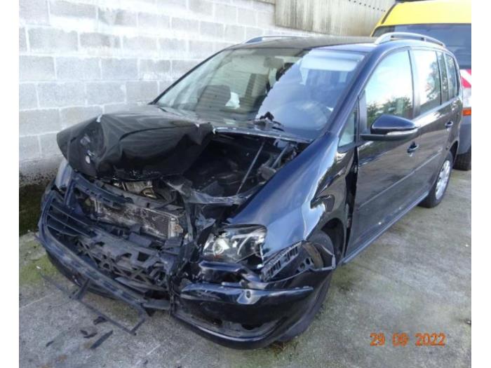 Volkswagen Touran 1.4 16V TSI 140 Sloopvoertuig (2009, Zwart)
