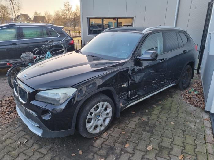 BMW X1 sDrive 20d 2.0 16V Sloopvoertuig (2010, Zwart)