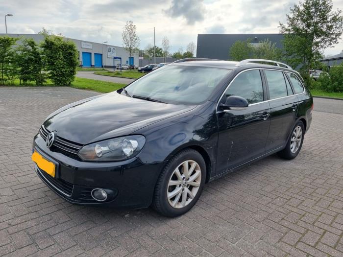 Volkswagen Golf VI Variant 1.4 TSI 122 16V Sloopvoertuig (2010, Zwart)