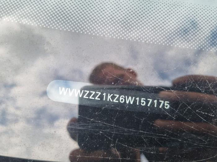 Volkswagen Golf V 2.0 GTI 16V Sloopvoertuig (2006, Zwart)