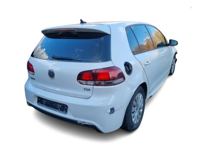 Volkswagen Golf VI 1.6 TDI 16V Sloopvoertuig (2012, Wit)