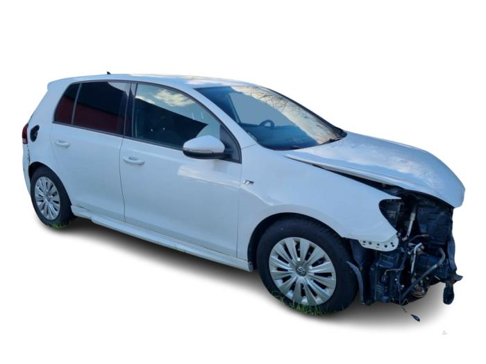 Volkswagen Golf VI 1.6 TDI 16V Sloopvoertuig (2012, Wit)