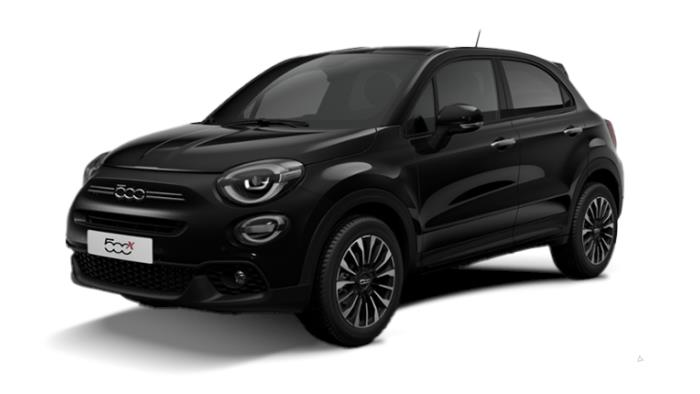 Fiat 500X 1.0 FireFly Turbo 120 12V Sloopvoertuig (2018, Zwart)