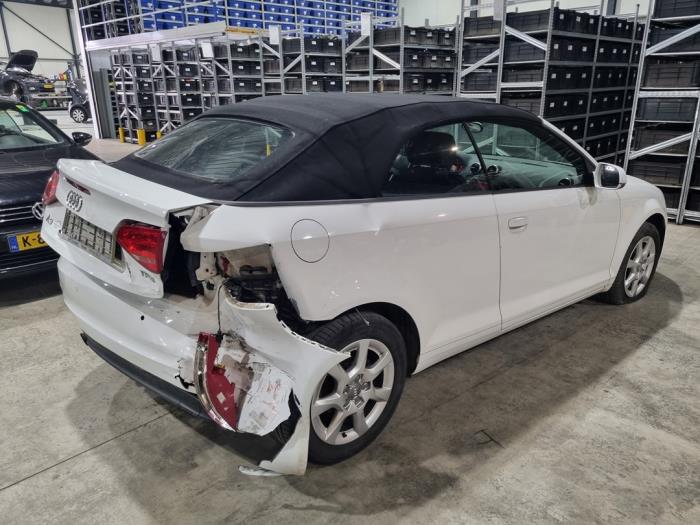 Audi A3 Cabriolet 1.2 TFSI Sloopvoertuig (2011, Wit)