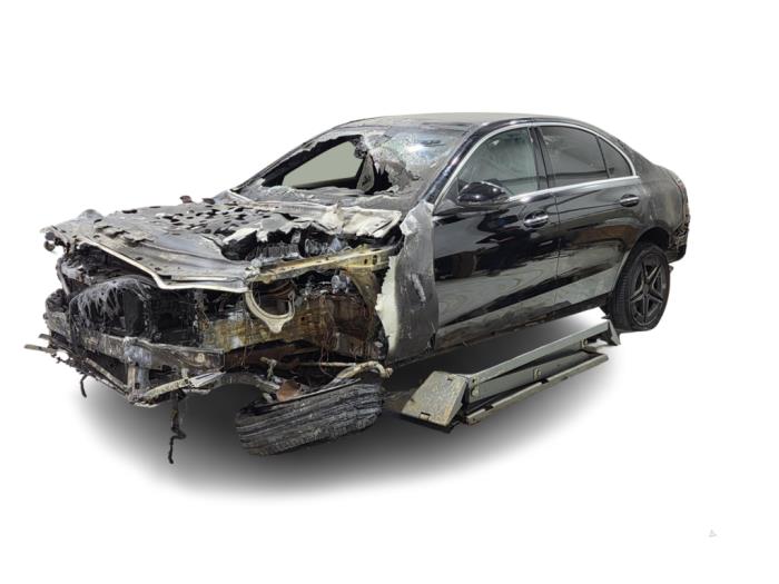 Mercedes C C-300 2.0 EQ Boost Turbo Sloopvoertuig (2022, Zwart)