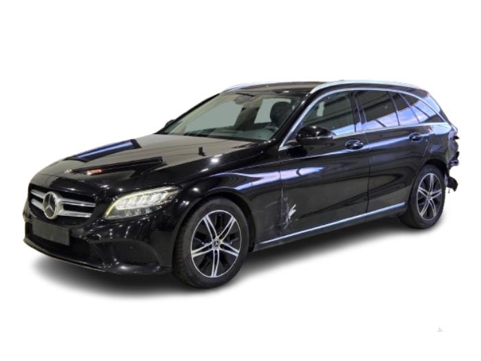 Mercedes C Estate C-220d 2.0 Turbo 16V Sloopvoertuig (2018, Zwart)
