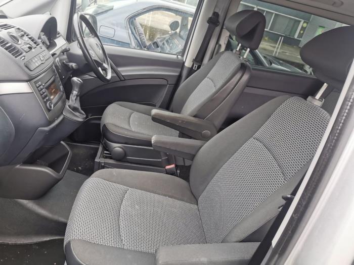 Mercedes Vito 3.0 122 CDI V6 24V Sloopvoertuig (2014, Zilver)