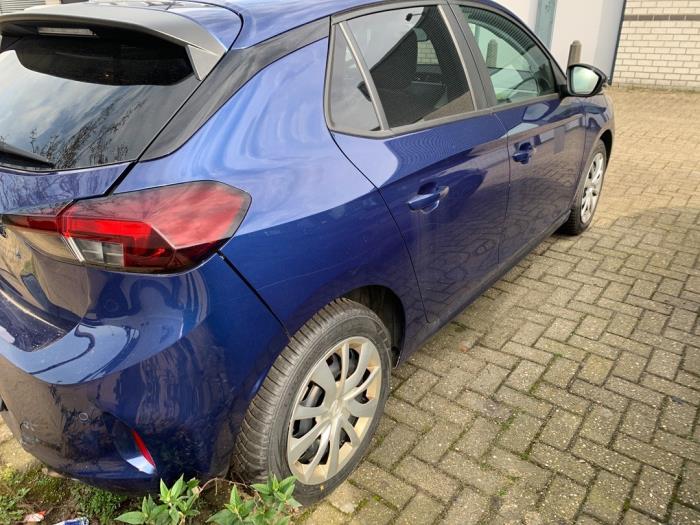 Opel Corsa F 1.2 Turbo 12V 100 Sloopvoertuig (2021, Metallic, Blauw)