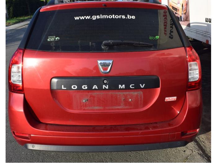 Dacia Logan MCV II/Sandero Wagon 1.5 dCi 90 Sloopvoertuig (2015, Rood)