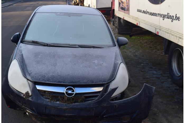 Opel Corsa Sloopvoertuig (2008, Blauw)