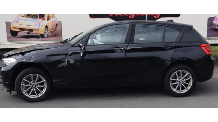 BMW 1 serie 114d 1.5 12V TwinPower Sloopvoertuig (2017, Saffierzwart)