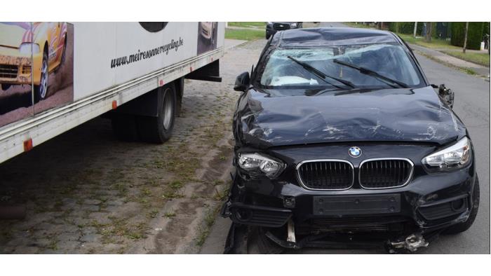 BMW 1 serie 114d 1.5 12V TwinPower Sloopvoertuig (2017, Saffierzwart)