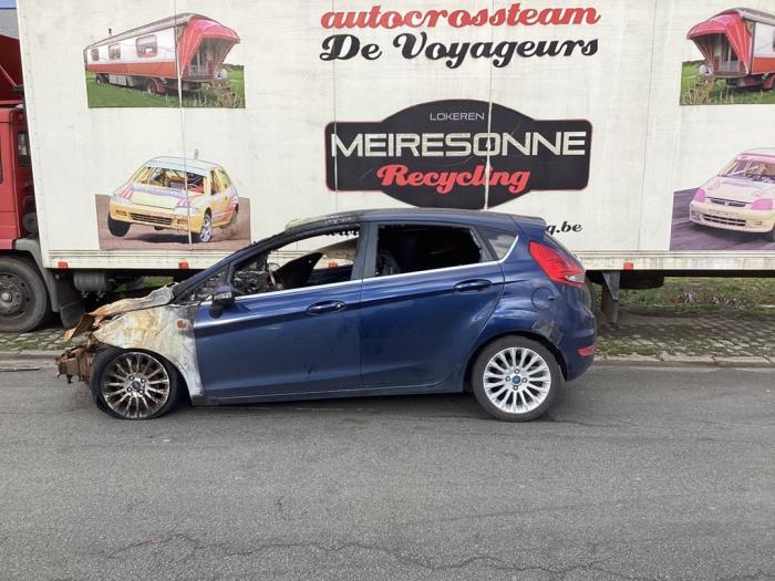 Ford Fiesta 6 1.4 TDCi Van Sloopvoertuig (2012, Blauw)