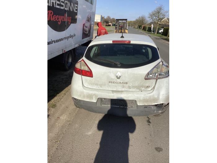 Renault Megane III Berline 1.5 dCi 90 Sloopvoertuig (2010, Wit)