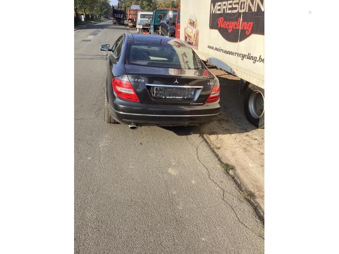 Mercedes C 2.2 C-220 CDI 16V BlueEfficiency Sloopvoertuig (2012, Zwart)