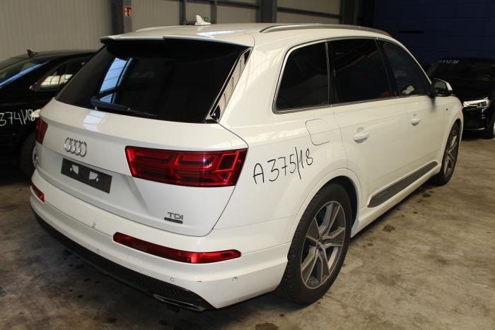 Audi Q7 3.0 TFSI V6 24V Sloopvoertuig (2017, Metallic, Wit)