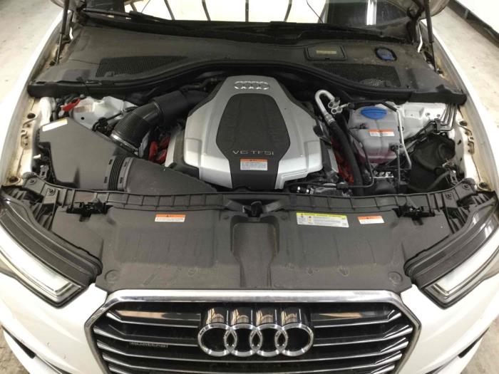 Audi A6 3.0 V6 24V TFSI Quattro Sloopvoertuig (2016, Wit)