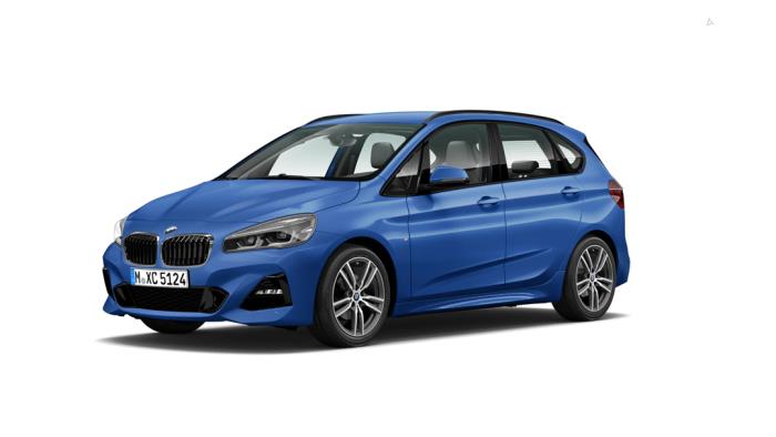 BMW 2 serie Active Tourer 218d 2.0 TwinPower Turbo 16V Sloopvoertuig (2019, Metallic, Blauw)