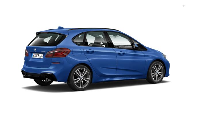 BMW 2 serie Active Tourer 218d 2.0 TwinPower Turbo 16V Sloopvoertuig (2019, Metallic, Blauw)