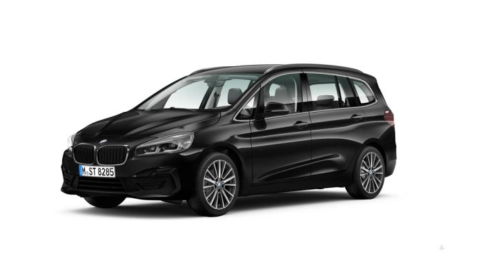 BMW 2 serie Gran Tourer 220dA xDrive 2.0 TwinPower Turbo 16V Sloopvoertuig (2016, Metallic, Zwart)