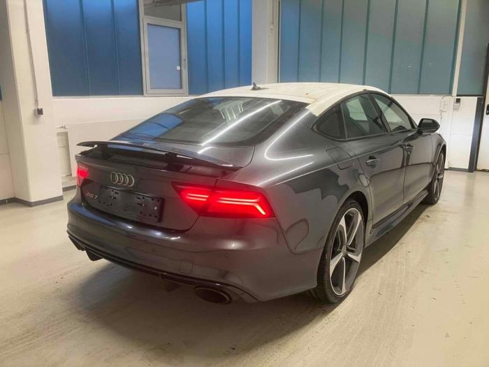 Audi RS7 Sportback 4.0 V8 TFSI Performance 32V Sloopvoertuig (2017, Metallic, Grijs)