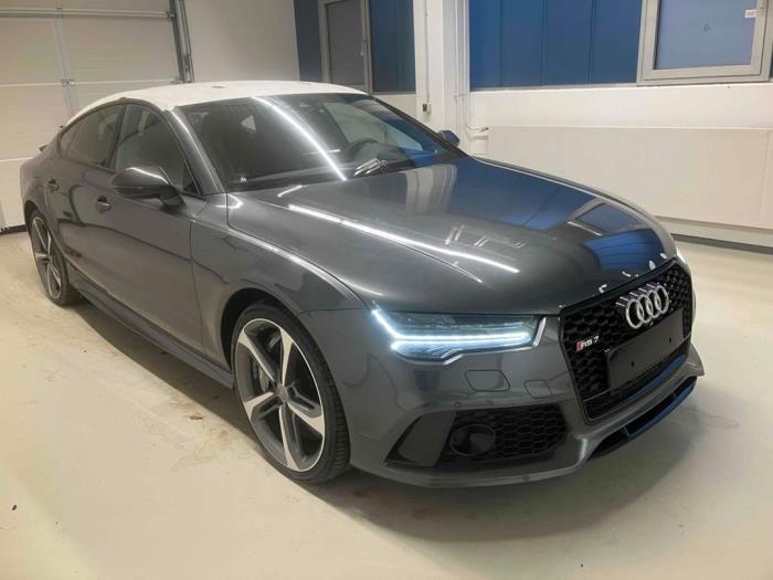 Audi RS7 Sportback 4.0 V8 TFSI Performance 32V Sloopvoertuig (2017, Metallic, Grijs)