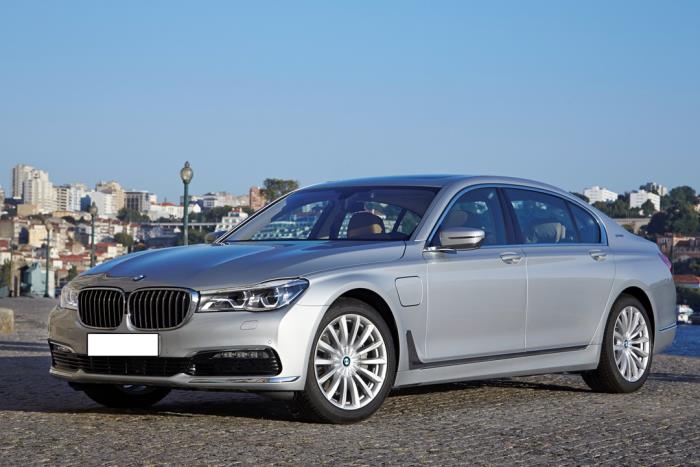 BMW 7 serie 740d,Ld xDrive 24V Sloopvoertuig (2017, Metallic, Zilvergrijs)