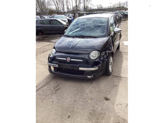 Fiat 500 1.2 Sloopvoertuig (2009, Zwart)