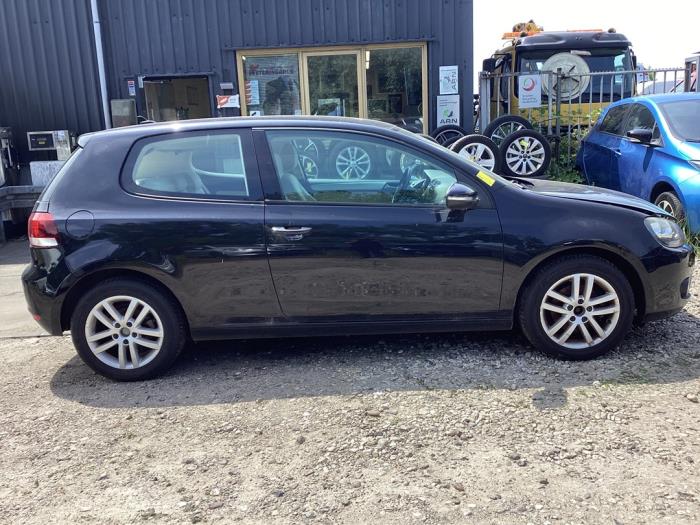 Volkswagen Golf VI 2.0 TDI 16V Sloopvoertuig (2009, Zwart)