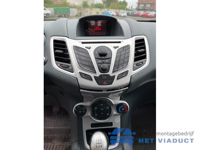 Ford Fiesta 6 1.4 16V Sloopvoertuig (2008, Zwart)