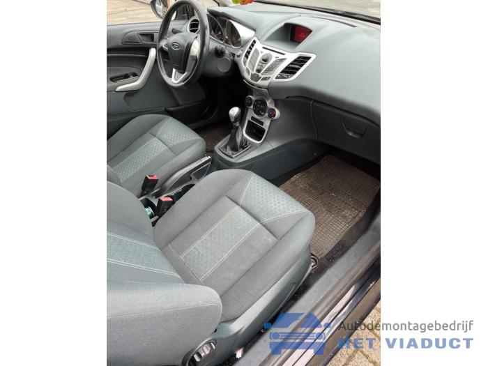Ford Fiesta 6 1.4 16V Sloopvoertuig (2008, Zwart)