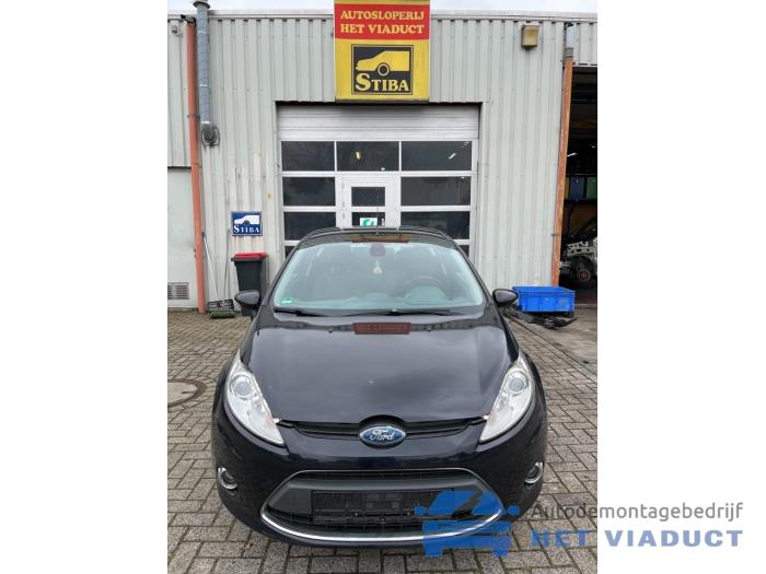 Ford Fiesta 6 1.4 16V Sloopvoertuig (2008, Zwart)
