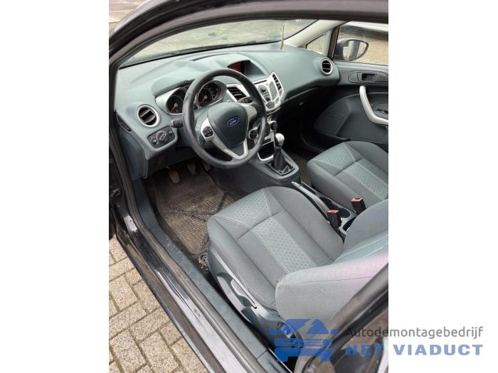 Ford Fiesta 6 1.4 16V Sloopvoertuig (2008, Zwart)