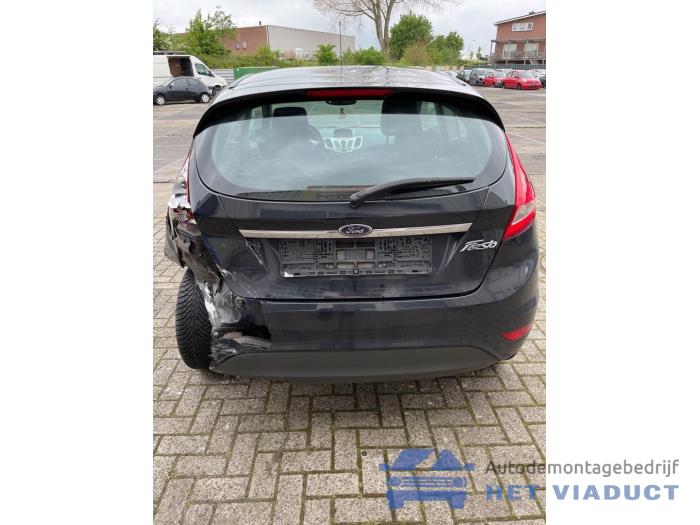 Ford Fiesta 6 1.4 16V Sloopvoertuig (2008, Zwart)