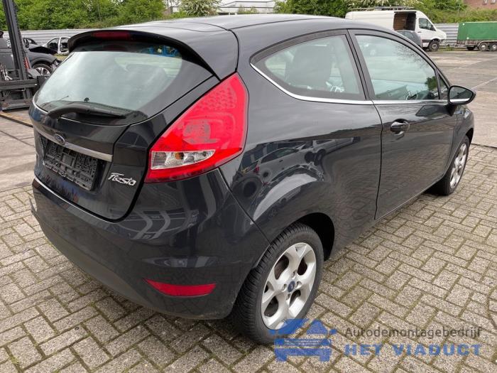 Ford Fiesta 6 1.4 16V Sloopvoertuig (2008, Zwart)