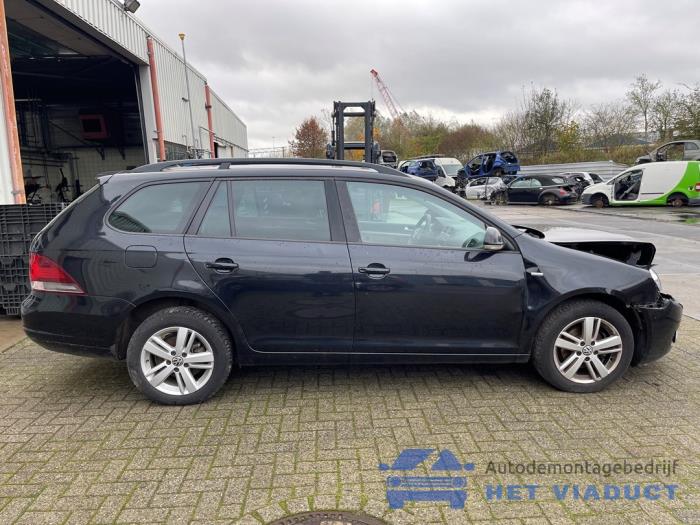 Volkswagen Golf VI Variant 1.2 TSI BlueMotion Sloopvoertuig (2012, Zwart)