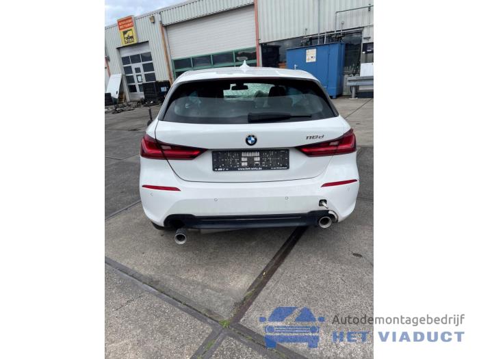 BMW 1 serie 118d 2.0 16V Sloopvoertuig (2020, Wit)
