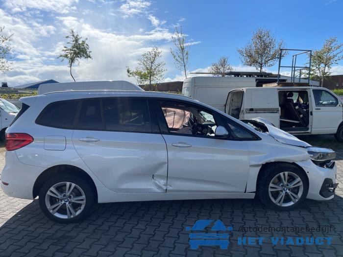 BMW 2 serie Gran Tourer 220dA xDrive 2.0 TwinPower Turbo 16V Sloopvoertuig (2018, Wit)