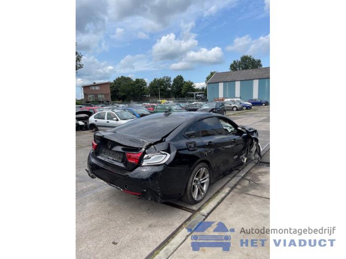 BMW 4 serie Gran Coupe 420i 2.0 TwinPower Turbo 16V Sloopvoertuig (2019, Zwart)