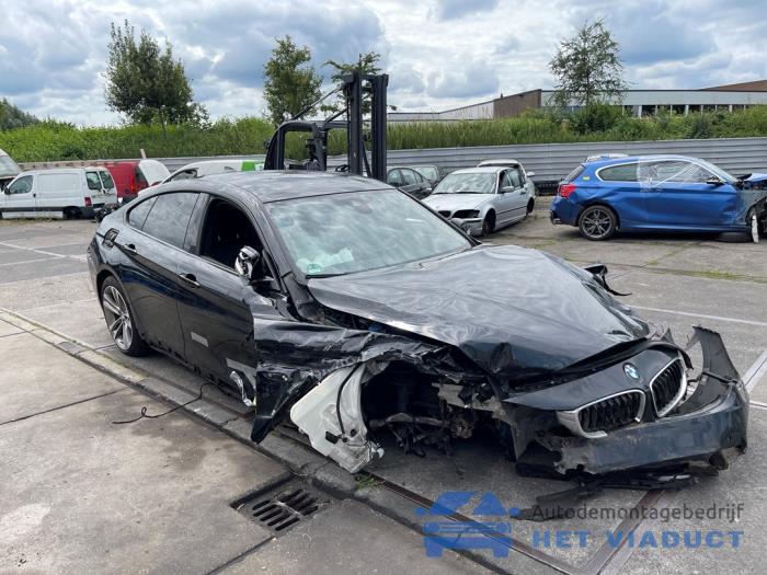 BMW 4 serie Gran Coupe 420i 2.0 TwinPower Turbo 16V Sloopvoertuig (2019, Zwart)