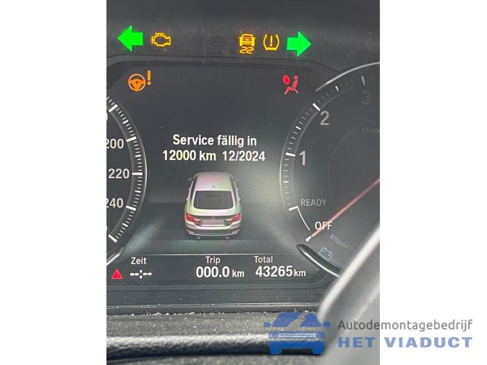 BMW 4 serie Gran Coupe 420i 2.0 TwinPower Turbo 16V Sloopvoertuig (2019, Zwart)