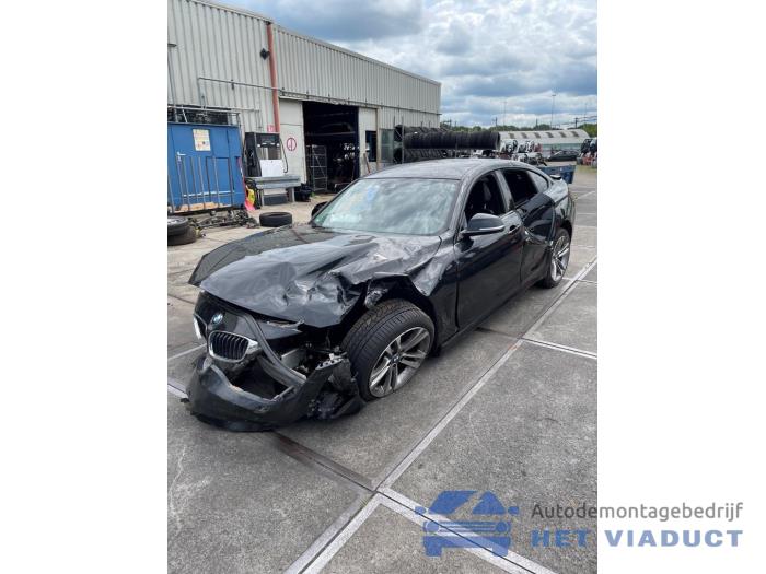BMW 4 serie Gran Coupe 420i 2.0 TwinPower Turbo 16V Sloopvoertuig (2019, Zwart)