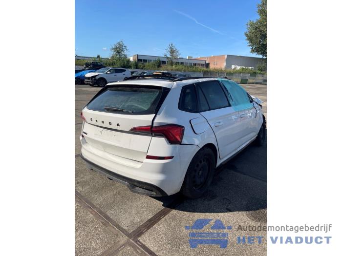 Skoda Kamiq 1.5 TSI 16V Sloopvoertuig (2020, Wit)