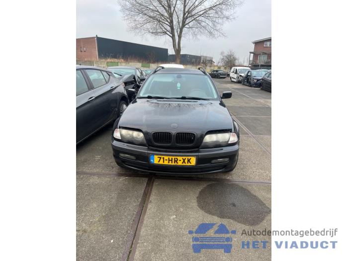 BMW 3 serie Touring 318i Sloopvoertuig (2001, Zwart)