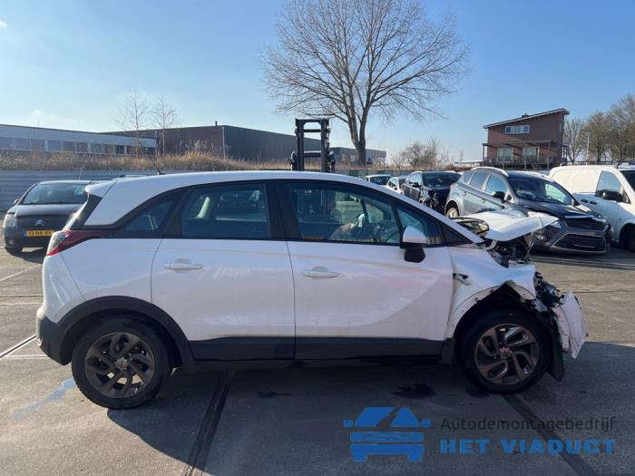 Opel Crossland 1.2 12V Sloopvoertuig (2018, Wit)