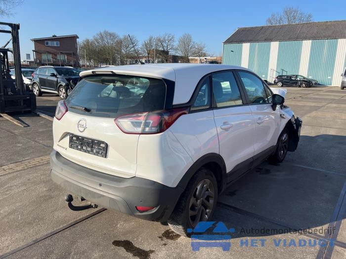 Opel Crossland 1.2 12V Sloopvoertuig (2018, Wit)