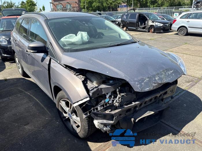 Ford Focus 3 Wagon 1.0 Ti-VCT EcoBoost 12V 125 Sloopvoertuig (2013, Grijs)