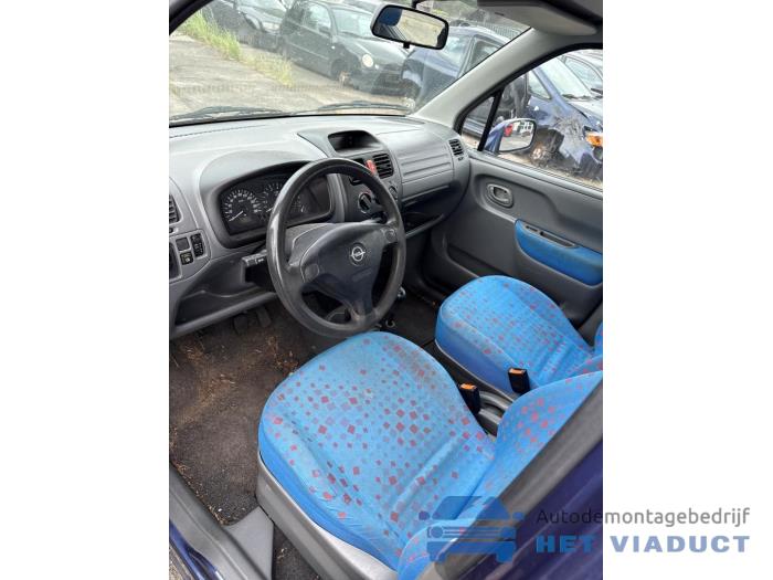 Opel Agila 1.2 16V Sloopvoertuig (2000, Blauw)