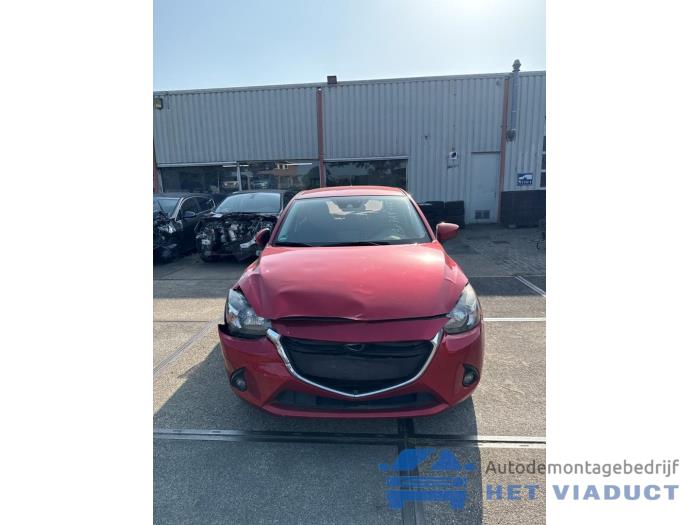 Mazda 2 1.5 SkyActiv-G 90 Sloopvoertuig (2016, Rood)