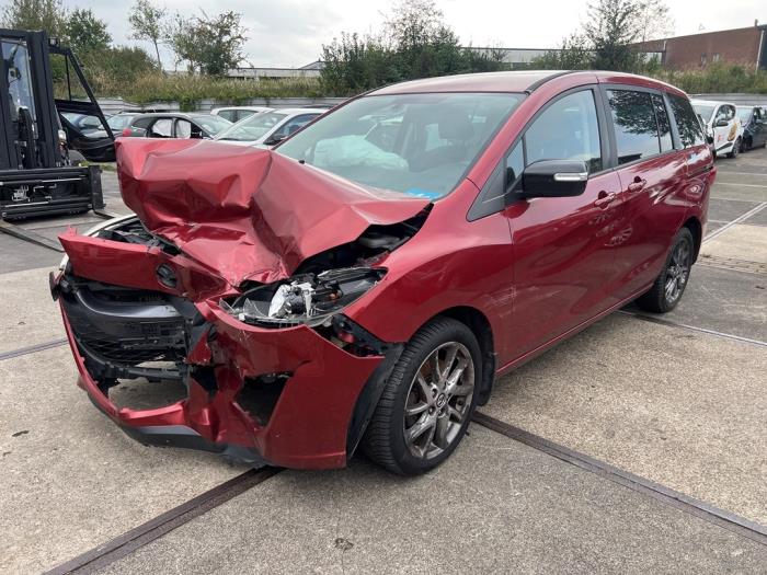 Mazda 5 1.6 CITD 16V Sloopvoertuig (2013, Rood)